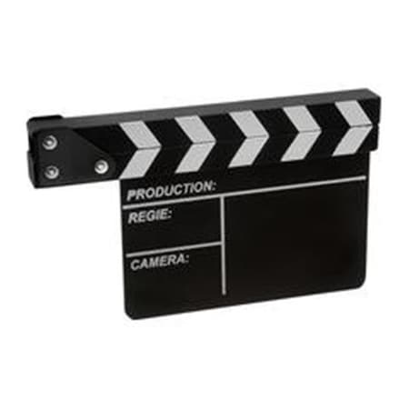 Fotodiox Fotodiox ClapBoard Movie Clapboard ; Production Slate; Directors Slate Board - 8 x 10.5 in. ClapBoard